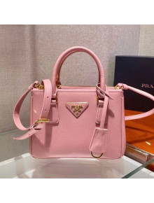 Prada Galleria Saffiano Leather Micro Bag 1BA906 Pink 2020