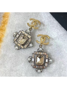 Chanel Crystal Earrings 28 2020