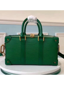 Louis Vuitton Men's Runway Box Top Handle Bag in Epi Leather M44483 Green 2019