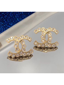 Chanel Crystal CC Earrings 43 2020