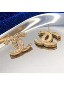 Chanel Crystal CC Earrings 45 2020