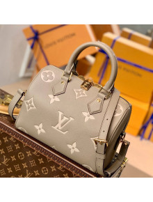 Louis Vuitton Speedy 25 Bag in Gaint Monogram Leather M58947 Grey 2021