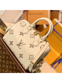 Louis Vuitton Speedy 25 Bag in Gaint Monogram Leather M58947 White 2021