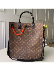 Louis Vuitton Men's Sac Plat Tote Bag M44475 Monogram Canvas 2019