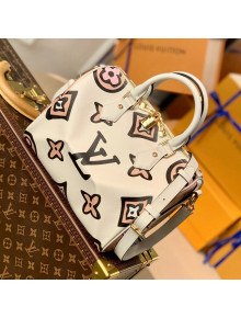 Louis Vuitton Speedy Bandoulière 25 Bag M45828 White 2021 Wild at Heart