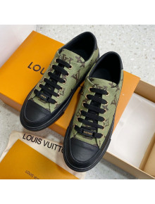 Louis Vuitton Stellar Monogram Canvas Low-top Sneaker Khaki Green 2020