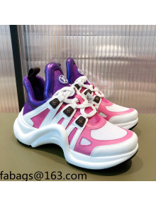 Louis Vuitton LV Archlight Sneakers Purple/Pink/White 2021 