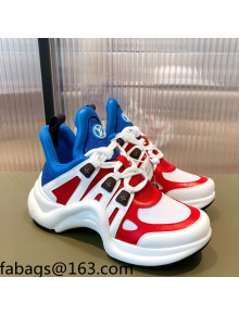 Louis Vuitton LV Archlight Sneakers Blue/White/Red 2021 112468