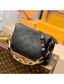 Louis Vuitton Coussin BB in Monogram Puffy Lambskin M59598 Black 2021 