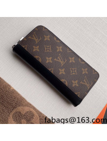 Louis Vuitton Zippy Wallet Vertical M60109 Monogram Canvas/Black 2022