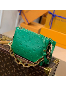 Louis Vuitton Coussin BB in Monogram Puffy Lambskin M59389 Emerald Green 2021