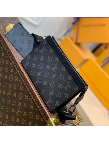 Louis Vuitton Gaston Wearable Strap Wallet M81124 Monogram Eclipse Canvas 2022