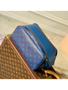 Louis Vuitton Dopp Kit Toilet Travel Pouch M44494 Cobalt Blue 2022