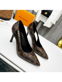 Louis Vuitton Signature Monogram Canvas Pumps 8.5cm Brown 2022