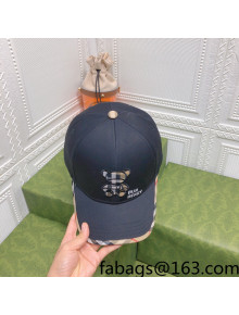 Burberry Baseball Hat Black 2022 0310141