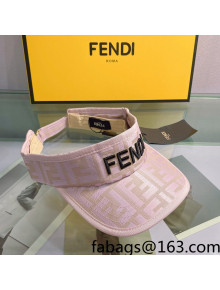 Fendi FF Visor Hat Pink 2022 0401165