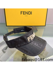 Fendi FF Visor Hat Black 2022 0401166