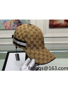 Gucci GG Canvas Baseball Hat Brown 2022 031069