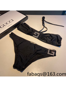 Gucci Crystal G Swimwear Black 2022 0310103