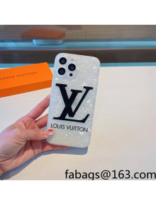 Louis Vuitton Diamond-Shaped iPhone Case White/Black 2022 0310130