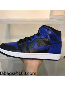 Nike Air Jordan AJ1 Mid-top Sneakers Royal Blue 2021 112375