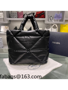 Prada Padded Nappa Tote Bag 1BG411 Black 2022