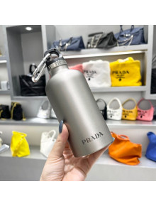 Prada Water Bottle, 350 ml Silver 2022 41