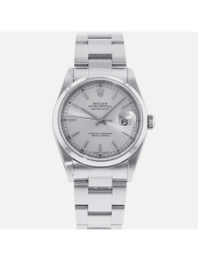 SUPER QUALITY – Rolex Datejust 16200 – Men: Dial Color – Silver, Bracelet - Stainless Steel, Case Size – 36mm, Max. Wrist Size - 7.25 inches