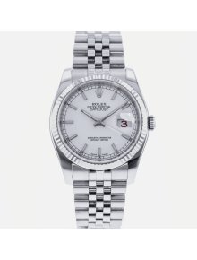 SUPER QUALITY – Rolex Datejust 116234 – Men: Dial Color – White, Bracelet - Stainless Steel, Case Size – 36mm, Max. Wrist Size - 7.25 inches