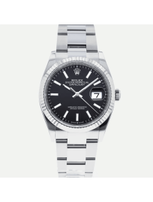 SUPER QUALITY – Rolex Datejust 126234 – Men: Dial Color – Black, Bracelet - Stainless Steel, Case Size – 36mm, Max. Wrist Size - 7 inches