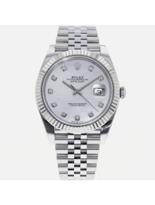 SUPER QUALITY – Rolex Datejust 126334 – Men: Dial Color - Mother of Pearl, Bracelet - Stainless Steel, Case Size – 41mm, Max. Wrist Size - 7.5 inches