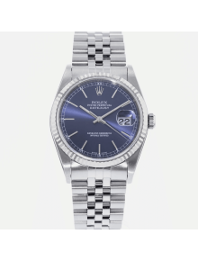 SUPER QUALITY – Rolex Datejust 16234 – Men: Dial Color – Blue, Bracelet - Stainless Steel, Case Size – 36mm, Max. Wrist Size - 7.25 inches