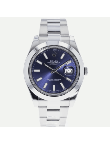 SUPER QUALITY – Rolex Datejust II 116300 – Men: Dial Color – Blue, Bracelet - Stainless Steel, Case Size – 41mm, Max. Wrist Size - 7.5 inches