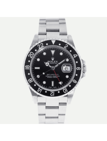 SUPER QUALITY – Rolex GMT-Master II 16710 – Men: Dial Color – Black, Bracelet - Stainless Steel, Case Size – 40mm, Max. Wrist Size - 7 inches