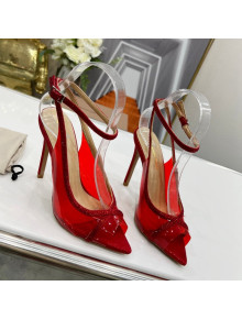 Gianvito Rossi Metropolis Crystal High Heel Sandals 10.5cm Red 2022