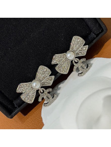 Chanel Bow Short Earrings 2022 031158