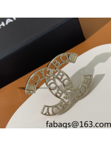 Chanel CC Brooch 2022 040250