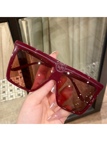 Gucci Sunglasses GG0733 Red 2022  