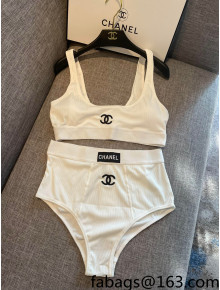 Chanel Swimwear White 2022 032919