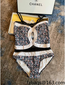 Chanel Print CC Swimwear 2022 032920