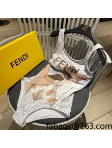 Fendi Swimwear White 2022 032923