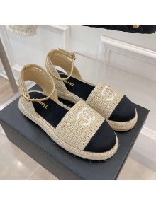 Chanel Open Espadrilles G38737 Beige 2022 