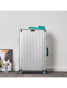 Rimowa Classic Fight Silver Luggage 20/26/30inches Sky Blue 2022