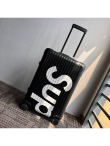 Rimowa x Supreme Luggage 20/22/26/30inches Black 2021