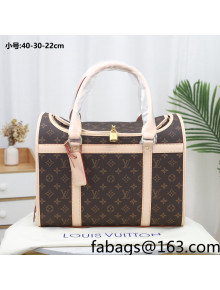 Louis Vuitton Monogram Canvas Small Pet Bag Nude 2022 GF4343GL 2022