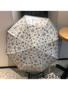 Chanel Umbrella White 2022 31