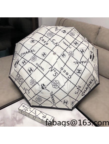 Chanel Umbrella White 2022 47