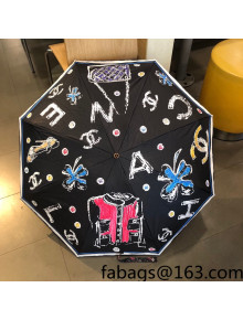 Chanel Umbrella Black 2022 57