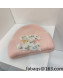 Chanel Rabbit Fur Knit Hat Pink 2021 122241