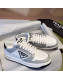 Prada District Leather Sneakers White/Grey 2021 23